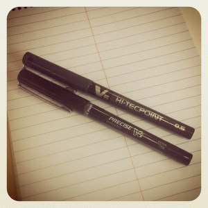 Pilot Hi-Tecpoint & Precise by bfishadow. CC by 2.0.