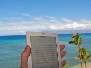 Beach kobo by Jennie Faber. CC BY 2.0.