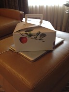 Super cute picnic lunch on Day 2 of Crimebake. It's the little things, you know? And thumbs up on providing adequate quantity - I'm a BIG eater for my size.