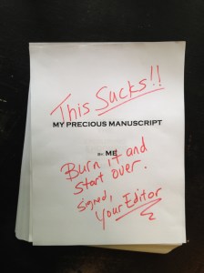 NOT what a good editor will tell you.